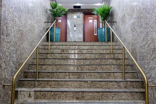 Hall de Entrada de kitnet/studio à venda com 1 quarto, 43m² em Bela Vista, São Paulo