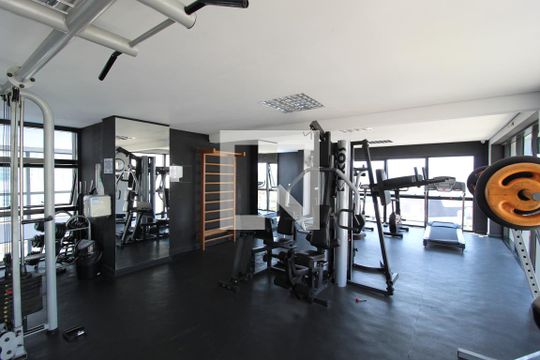 Área Comum - Academia de apartamento à venda com 1 quarto, 50m² em Vila Nova Conceição, São Paulo