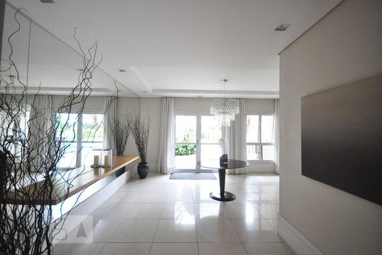 Hall social de apartamento à venda com 2 quartos, 60m² em Jardim Leonor, São Paulo