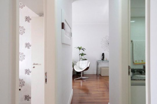 Corredor de apartamento para alugar com 3 quartos, 79m² em Alto da Mooca, São Paulo
