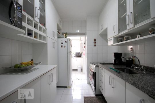 Cozinha de apartamento para alugar com 3 quartos, 79m² em Alto da Mooca, São Paulo