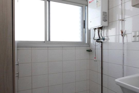 Área de Serviço de apartamento à venda com 3 quartos, 76m² em Vila Regente Feijó, São Paulo