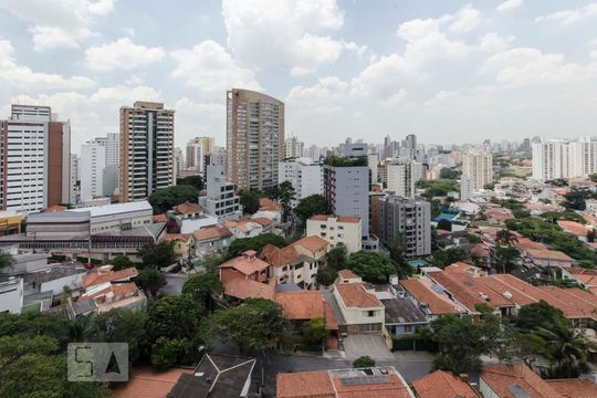 Vista  de apartamento para alugar com 1 quarto, 40m² em Perdizes, São Paulo
