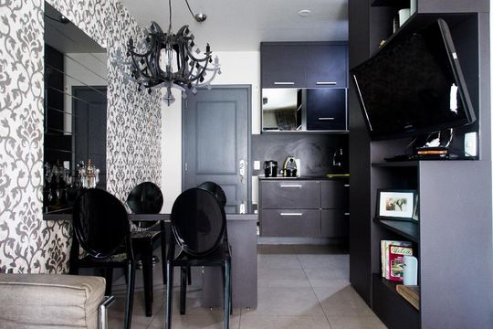 Sala de kitnet/studio à venda com 1 quarto, 35m² em Jardim Paulistano, São Paulo