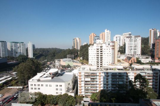 vista de apartamento para alugar com 1 quarto, 40m² em Vila Andrade, São Paulo