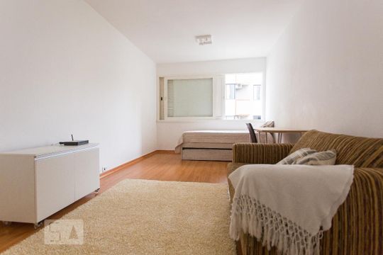 kitnet de kitnet/studio para alugar com 1 quarto, 30m² em Cerqueira César, São Paulo