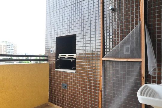 varanda gourmet	 de apartamento à venda com 1 quarto, 70m² em Paraíso do Morumbi, São Paulo