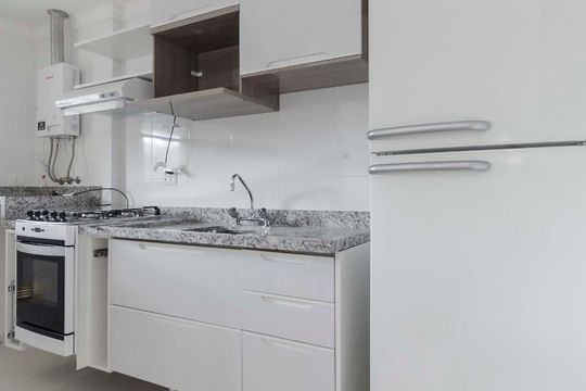 Cozinha de apartamento para alugar com 1 quarto, 49m² em Casa Verde, São Paulo
