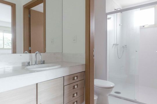 Banheiro de apartamento para alugar com 1 quarto, 49m² em Casa Verde, São Paulo