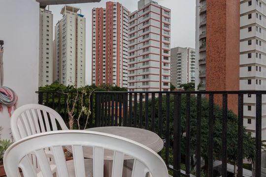 Varanda de apartamento à venda com 4 quartos, 146m² em Vila Mascote, São Paulo