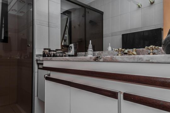 Suíte 1 de apartamento à venda com 4 quartos, 146m² em Vila Mascote, São Paulo