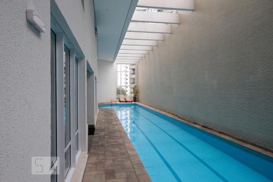 Piscina de kitnet/studio para alugar com 1 quarto, 40m² em Vila Regente Feijó, São Paulo