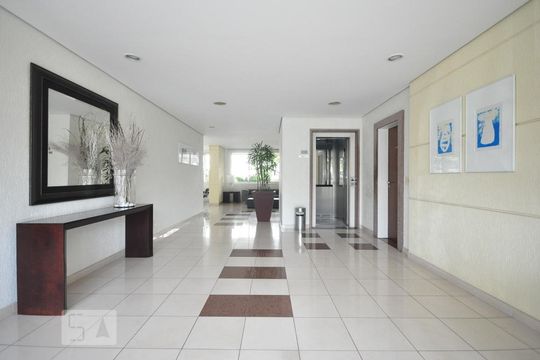 hall social de apartamento à venda com 2 quartos, 50m² em Super Quadra Morumbi, São Paulo