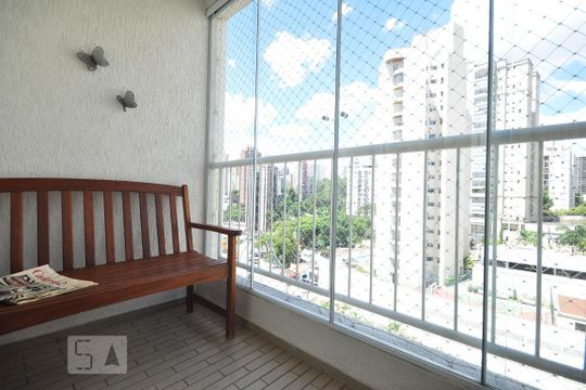 varanda de apartamento à venda com 2 quartos, 50m² em Super Quadra Morumbi, São Paulo