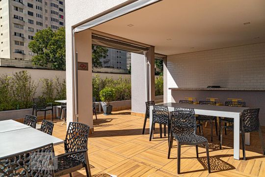 Área comum de apartamento para alugar com 2 quartos, 54m² em Consolação, São Paulo
