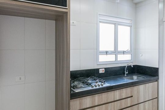Cozinha de apartamento à venda com 2 quartos, 56m² em Jardim Olavo Bilac, São Bernardo do Campo