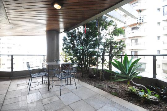 varanda de apartamento à venda com 4 quartos, 286m² em Paraíso do Morumbi, São Paulo