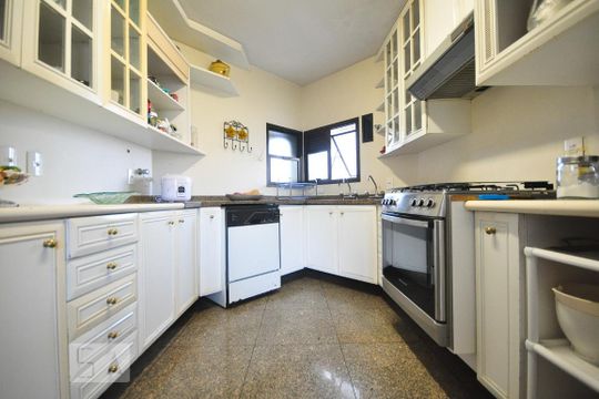 cozinha de apartamento à venda com 4 quartos, 286m² em Paraíso do Morumbi, São Paulo