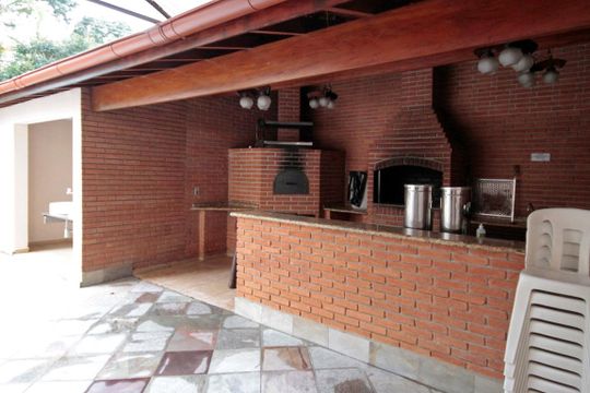 Churrasqueira de apartamento à venda com 3 quartos, 110m² em Vila Azevedo, São Paulo