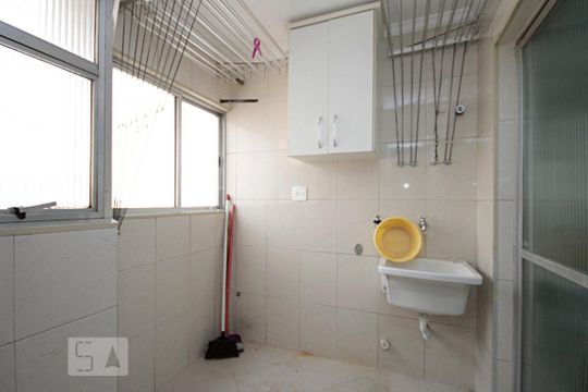 Área de Serviço de apartamento à venda com 3 quartos, 110m² em Vila Azevedo, São Paulo