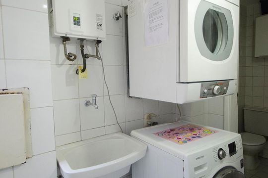 ÁREA DE SERVIÇO de apartamento para alugar com 3 quartos, 100m² em Leblon, Rio de Janeiro