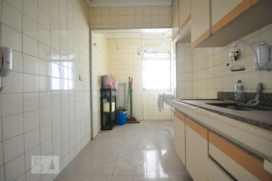 cozinha de apartamento para alugar com 2 quartos, 60m² em Jardim Esmeralda, São Paulo
