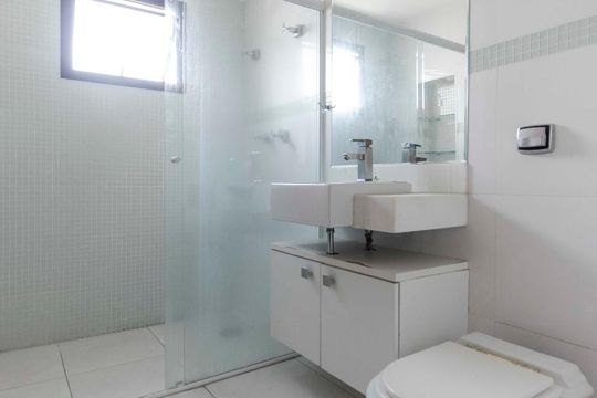 Banheiro de apartamento à venda com 3 quartos, 149m² em Vila Leopoldina, São Paulo