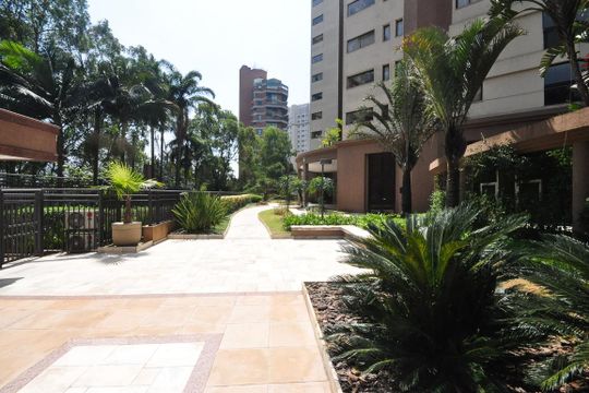 jardim de apartamento à venda com 4 quartos, 200m² em Paraíso do Morumbi, São Paulo