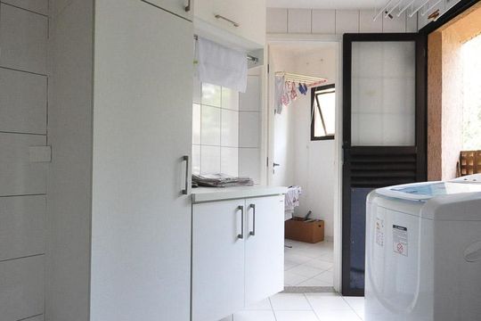 área de serviço de apartamento à venda com 4 quartos, 200m² em Paraíso do Morumbi, São Paulo
