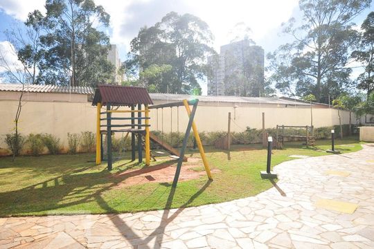 playground de apartamento para alugar com 2 quartos, 48m² em Parque Reboucas, São Paulo