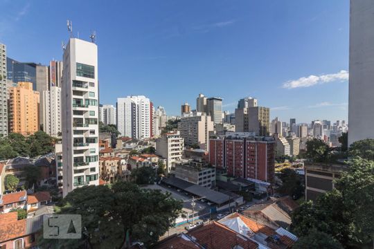 Vista de apartamento para alugar com 1 quarto, 50m² em Jardim Paulista, São Paulo