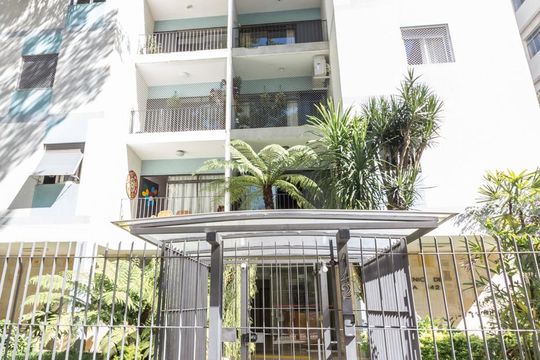 Fachada de apartamento para alugar com 1 quarto, 50m² em Jardim Paulista, São Paulo