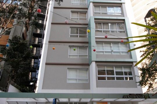 Fachada de kitnet/studio à venda com 1 quarto, 29m² em Bela Vista, São Paulo