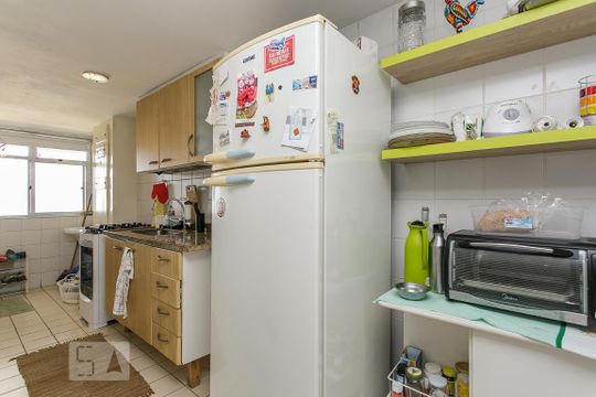 COZINHA de apartamento à venda com 1 quarto, 60m² em Barra da Tijuca, Rio de Janeiro