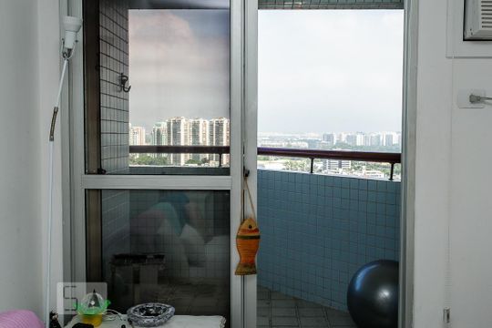 SALA de apartamento à venda com 1 quarto, 60m² em Barra da Tijuca, Rio de Janeiro