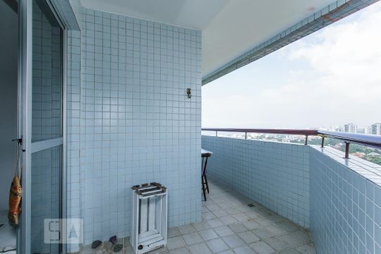 SACADA de apartamento à venda com 1 quarto, 60m² em Barra da Tijuca, Rio de Janeiro