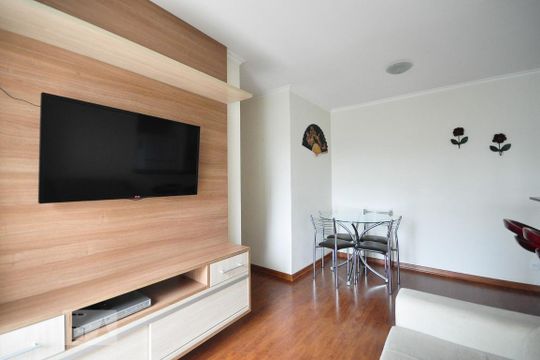 sala de apartamento para alugar com 2 quartos, 48m² em Parque Reboucas, São Paulo