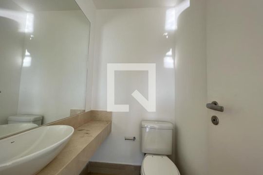 Lavabo de apartamento à venda com 3 quartos, 129m² em Paraíso do Morumbi, São Paulo