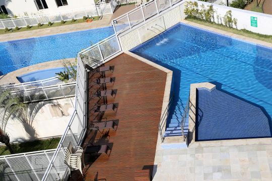 Vista da Varanda de apartamento para alugar com 2 quartos, 75m² em Vila Andrade, São Paulo