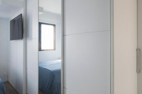 Suíte de apartamento à venda com 1 quarto, 52m² em Brooklin Paulista, São Paulo