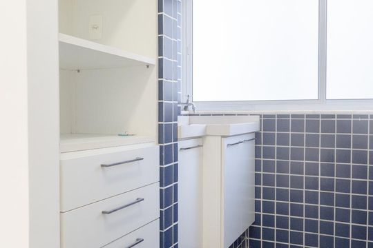 Área de Serviço de apartamento à venda com 1 quarto, 52m² em Bela Vista, São Paulo