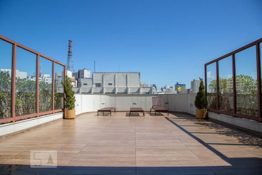 Área Comum  de apartamento à venda com 1 quarto, 52m² em Bela Vista, São Paulo