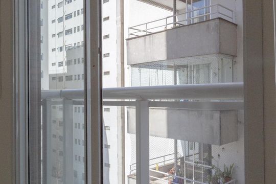 Vista de apartamento à venda com 1 quarto, 52m² em Bela Vista, São Paulo