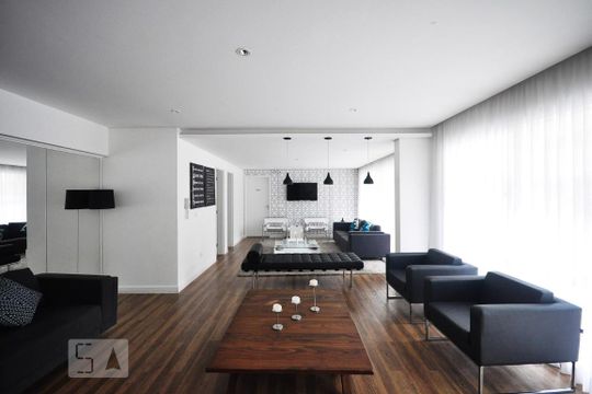 Salão de festa de apartamento para alugar com 1 quarto, 56m² em Jardim Ampliacao, São Paulo