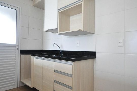 cozinha de apartamento à venda com 3 quartos, 67m² em Vila Andrade, São Paulo
