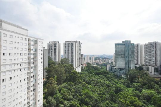 vista de apartamento à venda com 3 quartos, 67m² em Vila Andrade, São Paulo