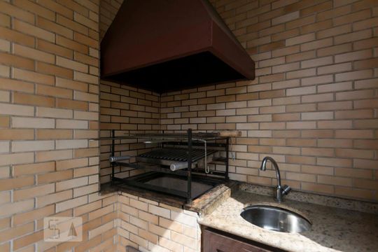 Varanda Gourmet (Churrasqueira) de apartamento para alugar com 3 quartos, 96m² em Bosque da Saúde, São Paulo