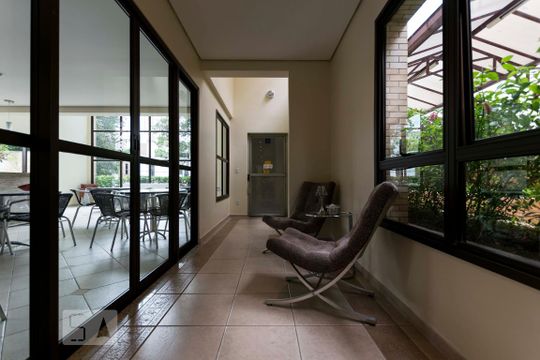 Área comum - Hall social de apartamento à venda com 3 quartos, 96m² em Bosque da Saúde, São Paulo