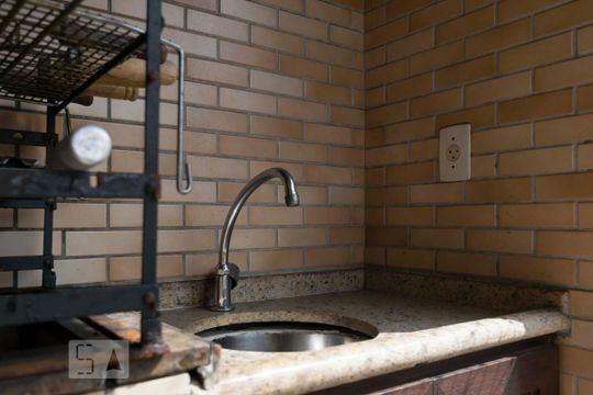 Varanda Gourmet (Torneira) de apartamento para alugar com 3 quartos, 96m² em Bosque da Saúde, São Paulo