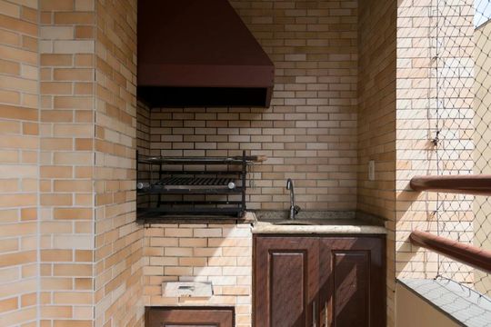 Varanda Gourmet de apartamento para alugar com 3 quartos, 96m² em Bosque da Saúde, São Paulo